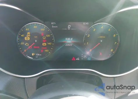 2021 Mercedes-Benz C 300 Sedan z USA, uszkodzony, nr VIN W1KWF8DB1MR618051